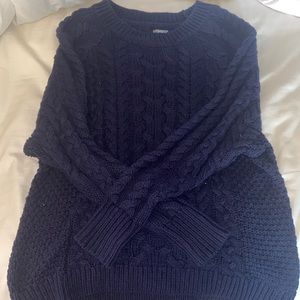 Aerie dark blue sweater